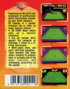 3D Snooker (1990)(Players Premier)[h TSTH] box cover back